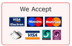 Cards we Accept